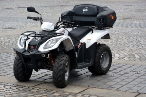 quad kleur zwart wit